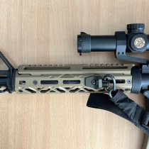 KRUK Middle Length AR-15 Handguard M-LOK & Mid-Lenth Gas System - Black