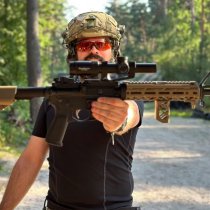 KRUK Middle Length AR-15 Handguard M-LOK & Mid-Lenth Gas System - Coyote