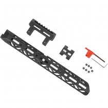 KRUK Long AK Handguard M-LOK & Short Gas Tube Cover - Black