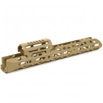 KRUK Long AK Handguard M-LOK & Short Gas Tube Cover - Coyote