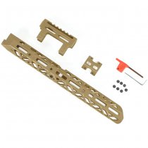KRUK Long AK Handguard M-LOK & Short Gas Tube Cover - Coyote