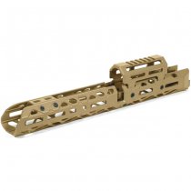 KRUK Long AK Handguard M-LOK & Short Gas Tube Cover - Coyote