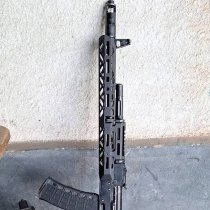 KRUK Long AK Handguard M-LOK & Short Gas Tube Cover - Olive