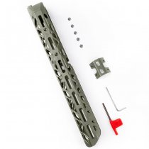 KRUK Long AK Handguard M-LOK - Olive