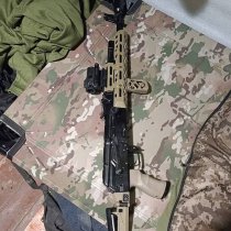 KRUK Medium AK Handguard M-LOK & Short Gas Tube Cover - Black