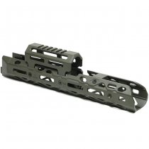 KRUK Medium AK Handguard M-LOK & Short Gas Tube Cover - Olive