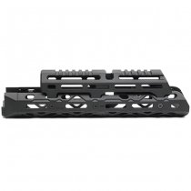 KRUK Medium AK Handguard M-LOK & Long Gas Tube Cover - Black