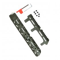 KRUK Medium AK Handguard M-LOK & Long Gas Tube Cover - Olive