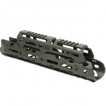 KRUK Medium AK Handguard M-LOK & Long Gas Tube Cover - Olive