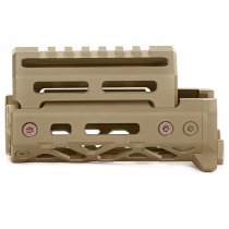 KRUK Short AKS-74U Handguard M-LOK & Short Top Cover - Coyote