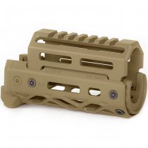 KRUK Short AKS-74U Handguard M-LOK & Short Top Cover - Coyote