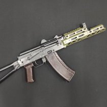 KRUK Long AKS-74U Handguard M-LOK & Short Top Cover - Coyote