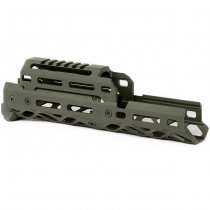 KRUK Long AKS-74U Handguard M-LOK & Short Top Cover - Olive