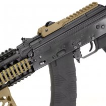 KRUK AKS-74U Picatinny Top Mount - Coyote