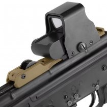 KRUK AKS-74U Picatinny Top Mount - Coyote