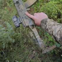 KRUK Universal Telescopic AK Stock & Fixed Adapter CRC 9035 - Olive