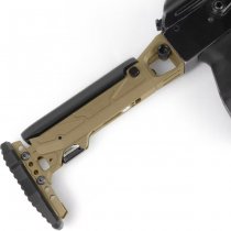 KRUK Universal Telescopic AK Stock & Fixed Adapter CRC 9036 - Black