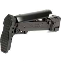 KRUK Universal Telescopic AK Stock & Left-Side Folding Adapter CRC 9037 - Black