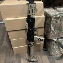 KRUK Universal Telescopic AK Stock & Left-Side Folding Adapter CRC 9037 - Coyote