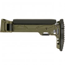KRUK Universal Telescopic AK Stock & Left-Side Folding Adapter CRC 9037 - Olive