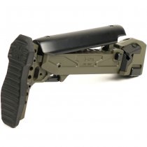KRUK Universal Telescopic AK Stock & Left-Side Folding Adapter CRC 9037 - Olive