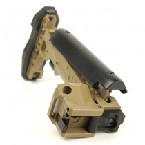 KRUK Universal Telescopic AK Stock & Right-Side Folding Adapter CRC 9037 - Coyote