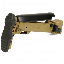 KRUK Universal Telescopic AK Stock & Right-Side Folding Adapter CRC 9037 - Coyote
