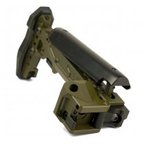 KRUK Universal Telescopic AK Stock & Right-Side Folding Adapter CRC 9037 - Olive