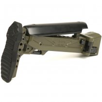 KRUK Universal Telescopic AK Stock & Right-Side Folding Adapter CRC 9037 - Olive