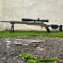 KRUK Aluminum Chassis & Handguard Howa 1500 Short Action - Coyote