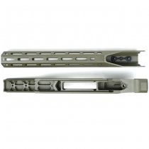 KRUK Aluminum Chassis & Handguard Howa 1500 Long Action - Olive