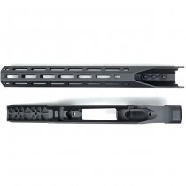 KRUK Aluminum Chassis & Handguard Remington Model 700 Short Action - Black