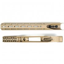 KRUK Aluminum Chassis & Handguard Remington Model 700 Short Action - Coyote