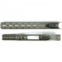 KRUK Aluminum Chassis & Handguard Remington Model 700 Short Action - Olive