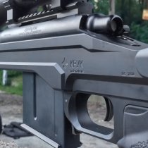 KRUK Aluminum Chassis & Handguard Remington Model 700 Long Action - Black