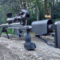 KRUK Aluminum Chassis & Handguard Remington Model 700 Long Action - Coyote