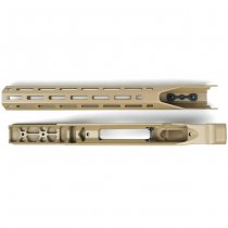 KRUK Aluminum Chassis & Handguard Remington Model 700 Long Action - Coyote