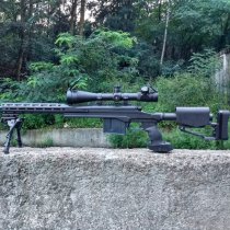 KRUK Aluminum Chassis & Handguard Remington Model 700 Long Action - Olive