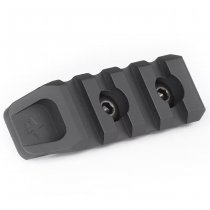 KRUK 4 Slots Picatinny Rail M-LOK - Black