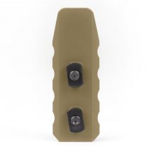 KRUK 4 Slots Picatinny Rail M-LOK - Coyote