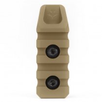 KRUK 4 Slots Picatinny Rail M-LOK - Coyote