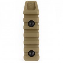 KRUK 6 Slots Picatinny Rail M-LOK - Coyote