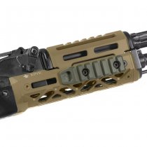 KRUK 8 Slots Picatinny Rail M-LOK - Black
