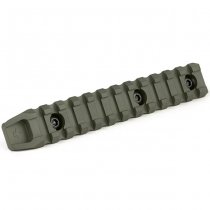 KRUK 12 Slots Picatinny Rail M-LOK - Olive