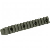 KRUK 14 Slots Picatinny Rail M-LOK - Olive