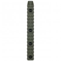 KRUK 16 Slots Picatinny Rail M-LOK - Olive