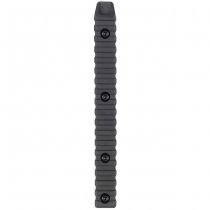 KRUK 18 Slots Picatinny Rail M-LOK - Black