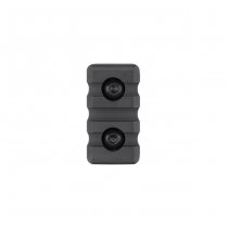 KRUK 3 Slots Picatinny Rail M-LOK - Black
