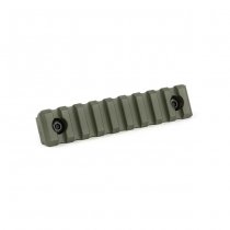 KRUK 9 Slots Picatinny Rail M-LOK - Olive