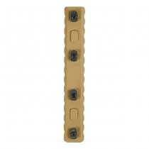 KRUK 13 Slots Picatinny Rail M-LOK - Coyote